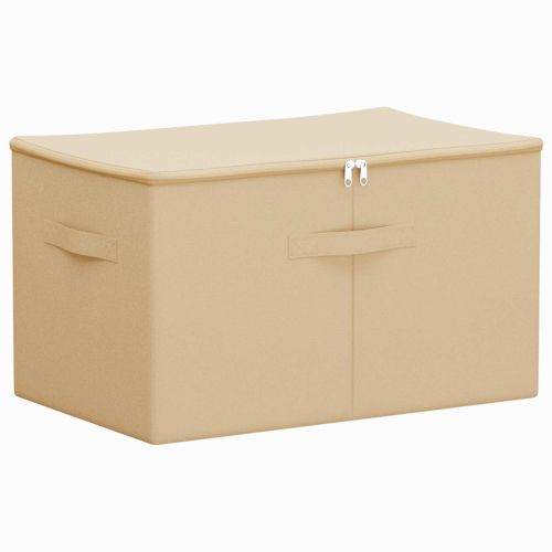Кутия за съхранение 2 pcs Кремаво 60 х 43 х 35 см