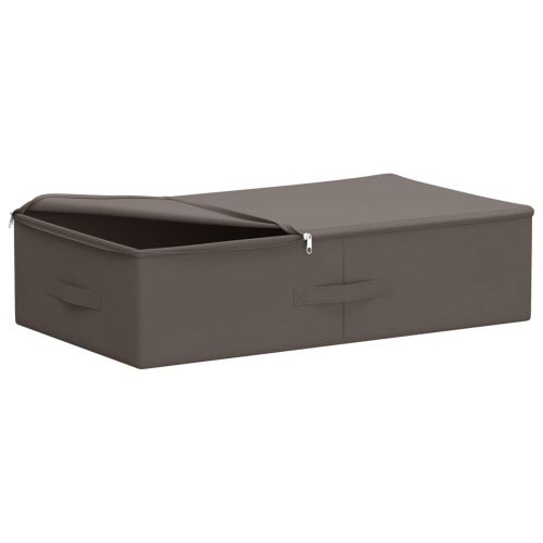 Кутия за съхранение 24 pcs Сиво 70 x 40 x 18 см Нетъкан текстил