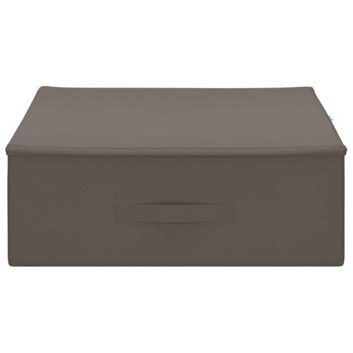 Кутия за съхранение 24 pcs Сиво 90 x 48 x 15 см Нетъкан текстил