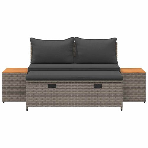 Комплект дивани за открито 4 -Seater 4 pcs 55 x 30 x 39 см