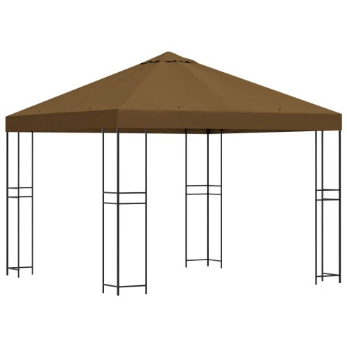 Шатра 3 x 3 m Таупе Полиестер и стомана 190 gsm