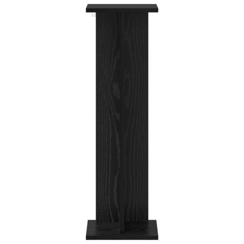 Стойка за растения Черен Дъб 25 x 25,5 x 80,5 см
