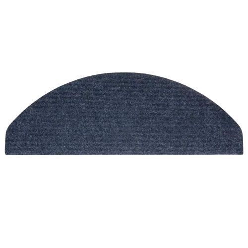 Самозалепващи стелки за стъпала, 15 бр, 65x22,5x3,5 см, сини