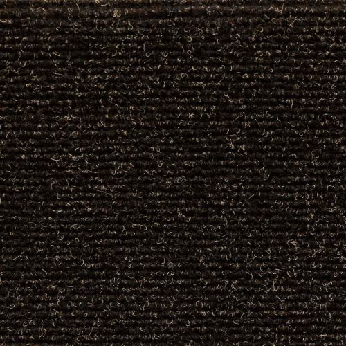 Постелки за стълби, самозалепващи се, 5 бр., 56x17x3 см, тъмнокафяви, полукръгли