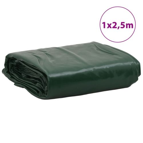Брезент зелен 1x2,5 м 650 г/м²