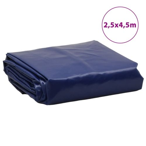 Брезент син 2,5x4,5 м 650 г/м²