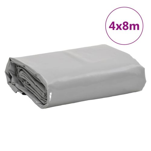 Брезент сив 4x8 м 650 г/м²