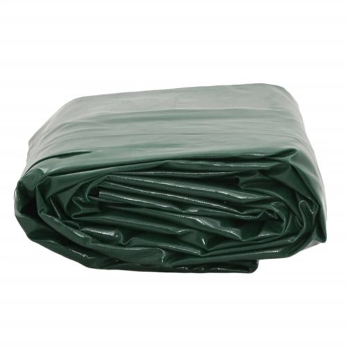 Брезент зелен 6x8 м 650 г/м²