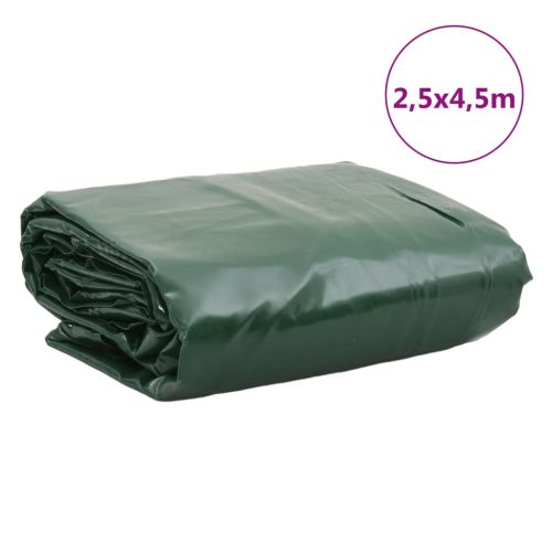 Брезент зелен 2,5x4,5 м 650 г/м²