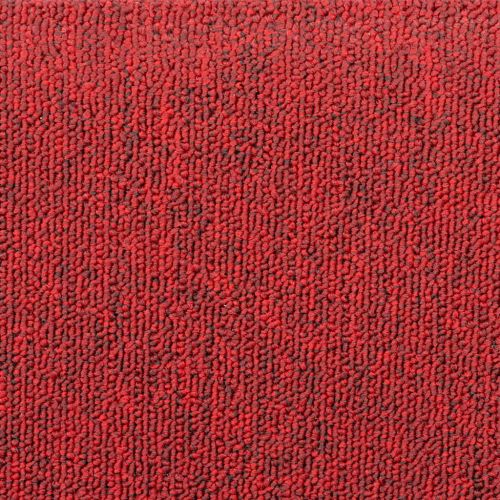 Изтривалки за стълби, 30 бр., 65x24x4 см, червени, полукръгли, големи