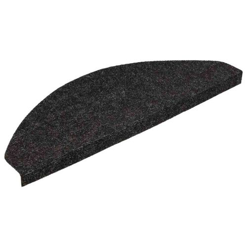 Самозалепващи стелки за стъпала 30 бр антрацит 65x22,5x3,5 см