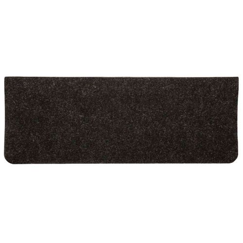 Самозалепващи стелки за стълби, 30 бр, антрацит, 65x24,5x3,5 см