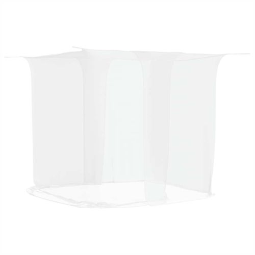 Висяща мрежа против комари 156 mesh бял 220x150x180 см