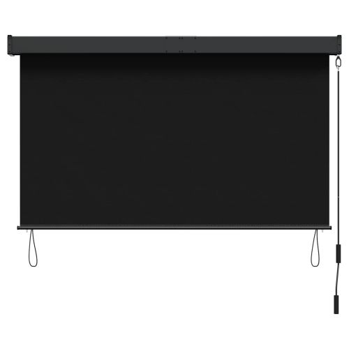 Ролетна щора Черно 100 x 250 cm Текстил и Алуминий