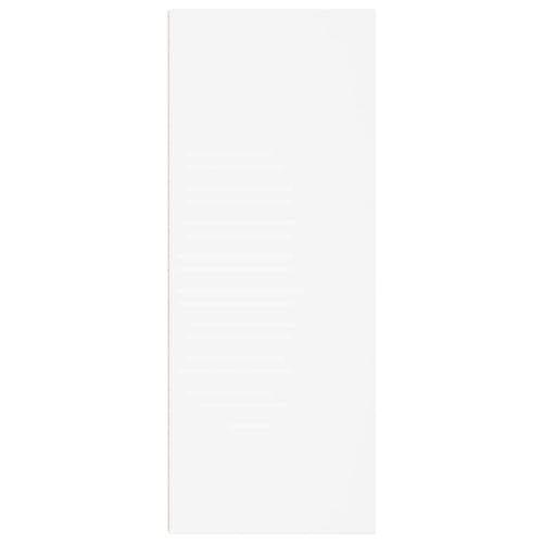 Библиотека, бяла, 40x30x76,5 см, инженерно дърво