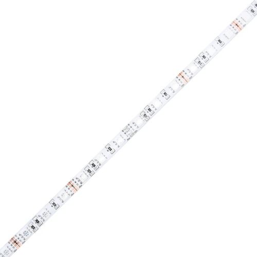 ТВ шкаф с LED осветление, бял гланц, 75x35x40 см