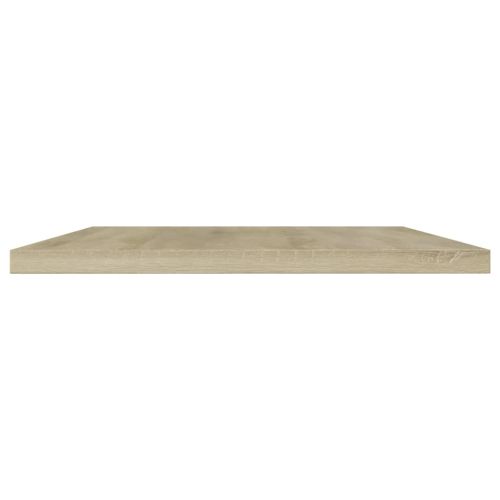Рафтове, 4 бр, дъб сонома, 40x30x1,5 см, инженерно дърво