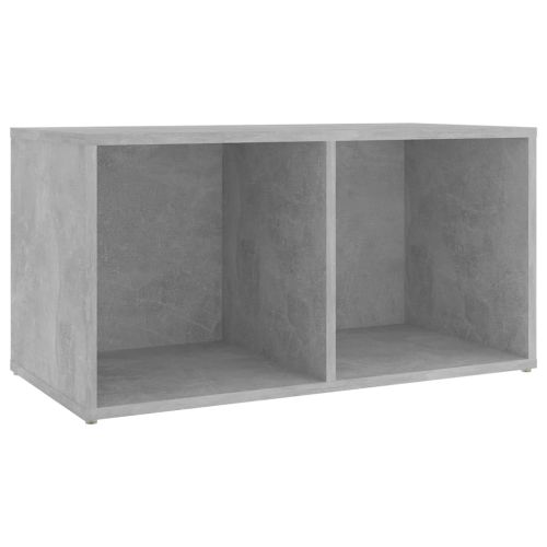 ТВ шкаф, бетонно сив, 72x35x36,5 см инженерно дърво