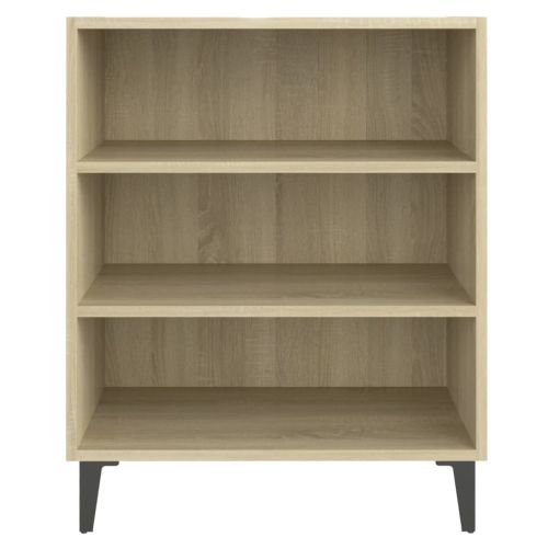Бюфет дъб сонома 57x35x70 см инженерно дърво