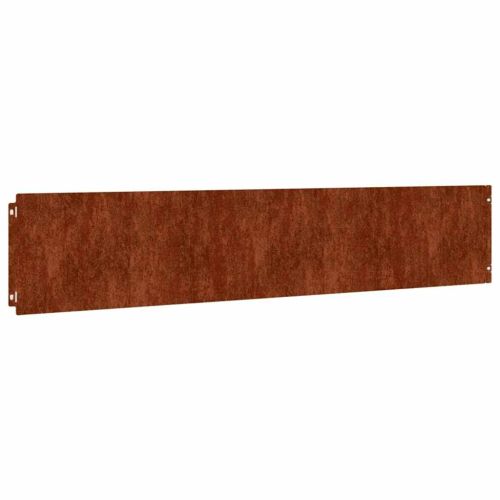 Ограда за трева 10 pcs 20 x 103 cm Кортенова стомана Ръждясало