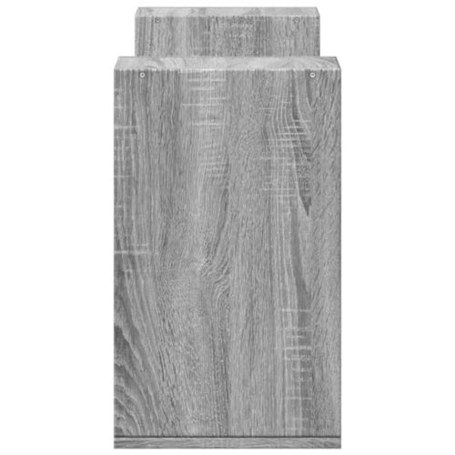 ТВ шкафове, 2 бр, сив сонома, 75x30x50 см, инженерно дърво