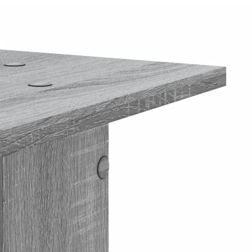Стойки за тонколони 2 бр сив сонома 30x30x60 см инженерно дърво
