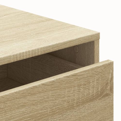 Ъглов скрин с чекмеджета дъб сонома 60x41x58 см инженерно дърво