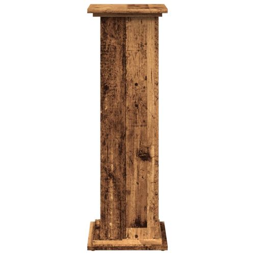 Стойка за витрини със съхранение 31x30x90 см инженерно дърво