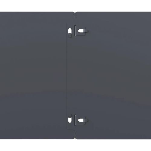 Подравняване на тревни площи 10 бр. антрацит 10x103 см