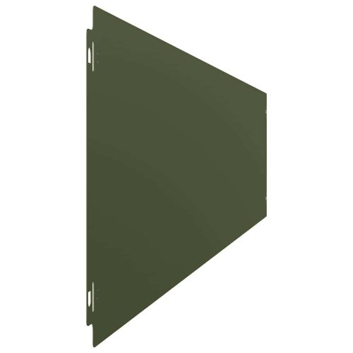Ограда за трева 30 бр. 20 x 103 cm Студено валцована стомана