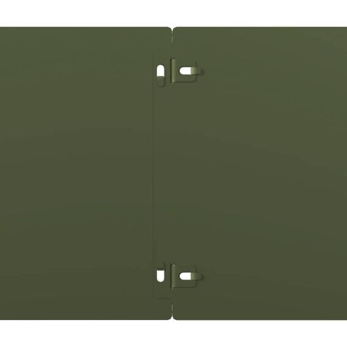 Ограда за трева 30 бр. 20 x 103 cm Студено валцована стомана