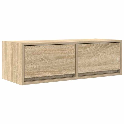 ТВ шкафове 2 бр дъб сонома 80x31x25,5 см инженерно дърво