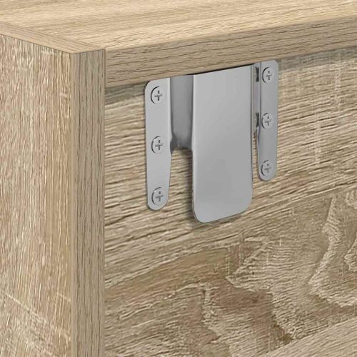 ТВ шкафове 2 бр дъб сонома 80x31x25,5 см инженерно дърво