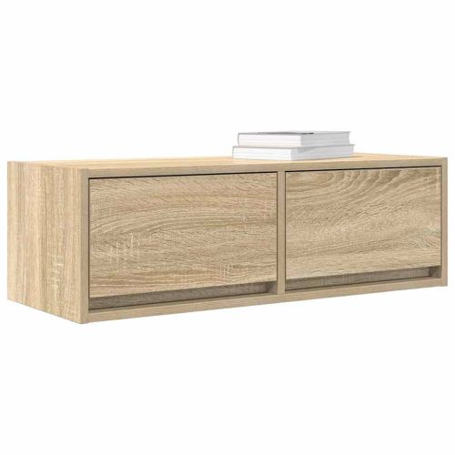 ТВ шкафове 2 бр дъб сонома 80x31x25,5 см инженерно дърво