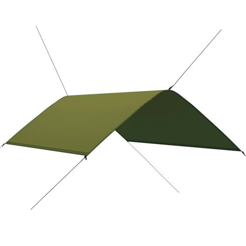 Тента за къмпинг, 3x2 м, зелена