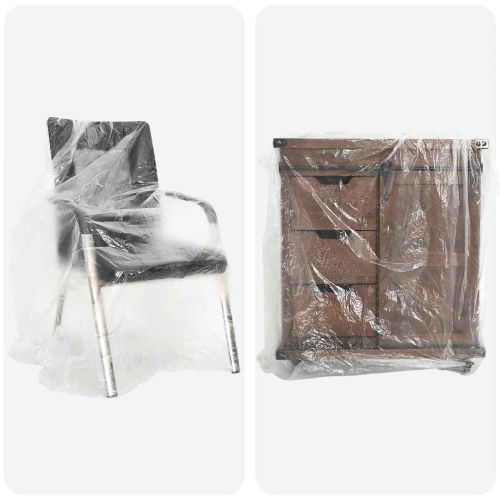 Прахова завеса 6 pcs Прозрачен 400 x 500 cm HDPE