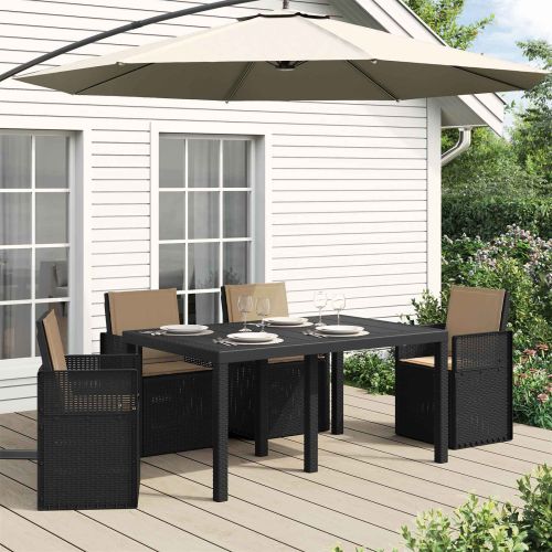 Възглавници за седалката и гърба 4 pcs Таупе 47 x 45 x 2 см