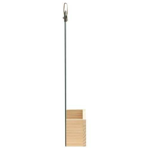 322802 Wall Mirror Solid Pinewood 23x39,5 cm