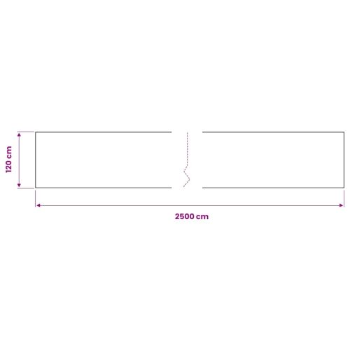 Засенчваща мрежа зелена 1,2x25 м HDPE 150 г/м²