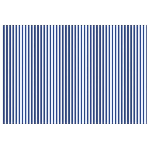 Резервен плат за тента Синьо и бяло 450 × 350 cm Полиестер