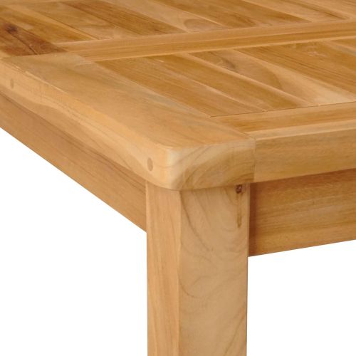 Бар маса Натурално 110 x 60 x 105 cm Солидно тиково дърво