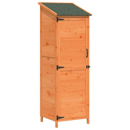 Градина постройка Кафяво 59,5 x 56 x 176,5 см