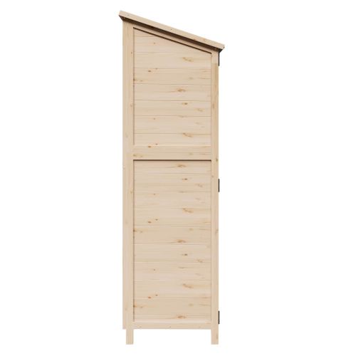 Градина постройка Натурално 59,5 x 56 x 176,5 см
