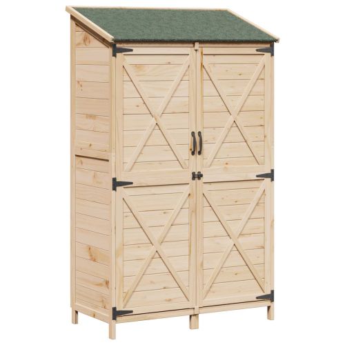 Градина постройка Натурално 106 x 56 x 176,5 см