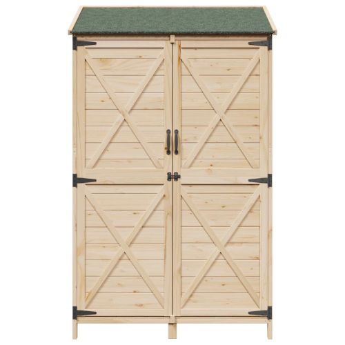 Градина постройка Натурално 106 x 56 x 176,5 см