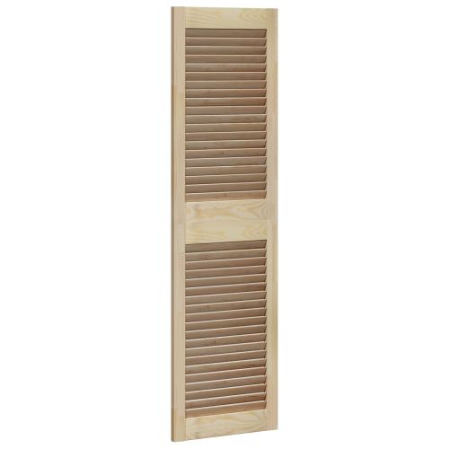 Врата за шкаф с врата 4 бр. Натурално 140,5 x 39,5 см