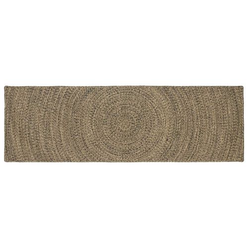 Килими за помещение Естествено и черно 80 x 200 cm юта