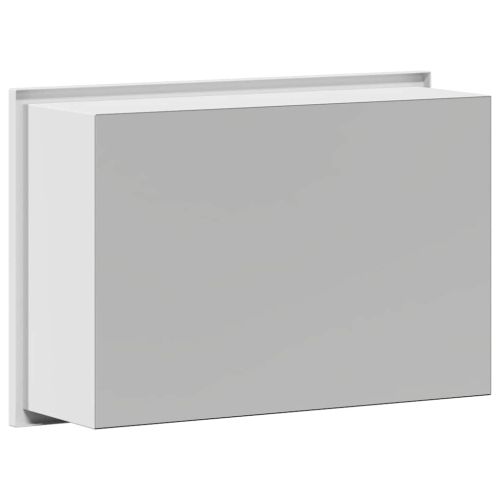 Нишата за душ Бяло 30 x 20 x 9,5 см Неръждаема стомана