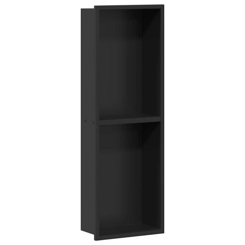 Нишата за душ Черен 60 x 20 x 9,5 см Неръждаема стомана