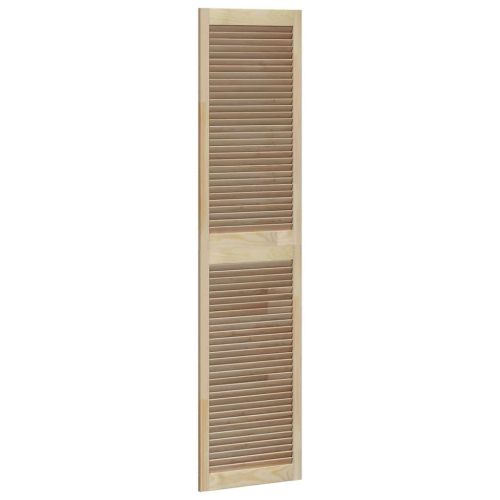 Врата за шкаф с врата 2 бр. Натурално 201 x 2,1 x 49,5 см